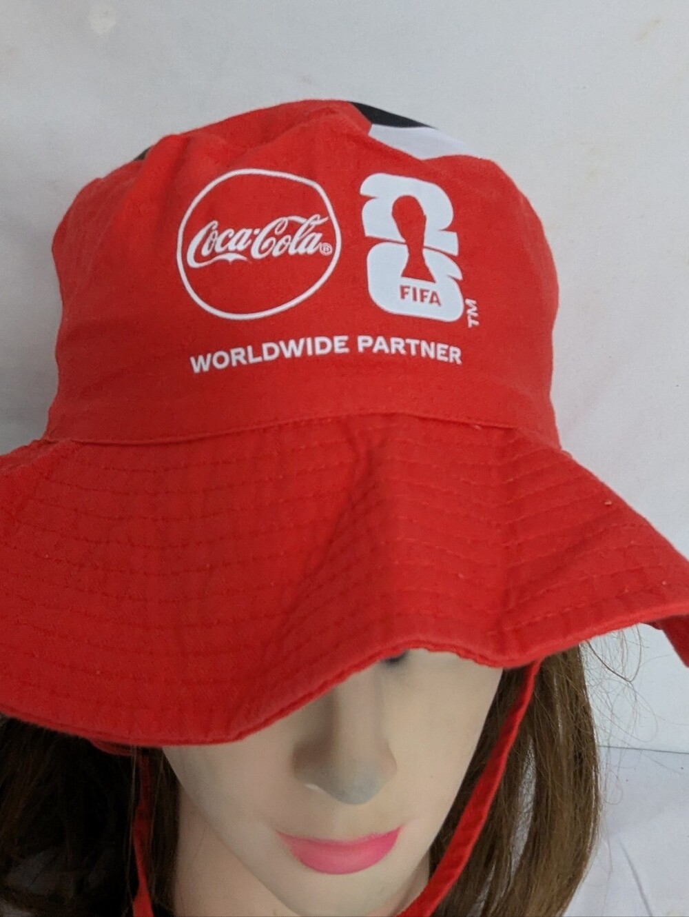 FIFA Coca-Cola Branded Bucket Hat World Cup Adult
